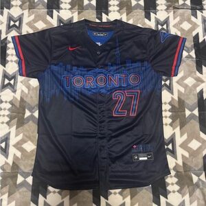 Vladimir Guerrero Jr Toronto Blue Jays Stitched City Connect Jersey